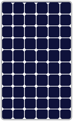 Panneau solaire photovoltaique