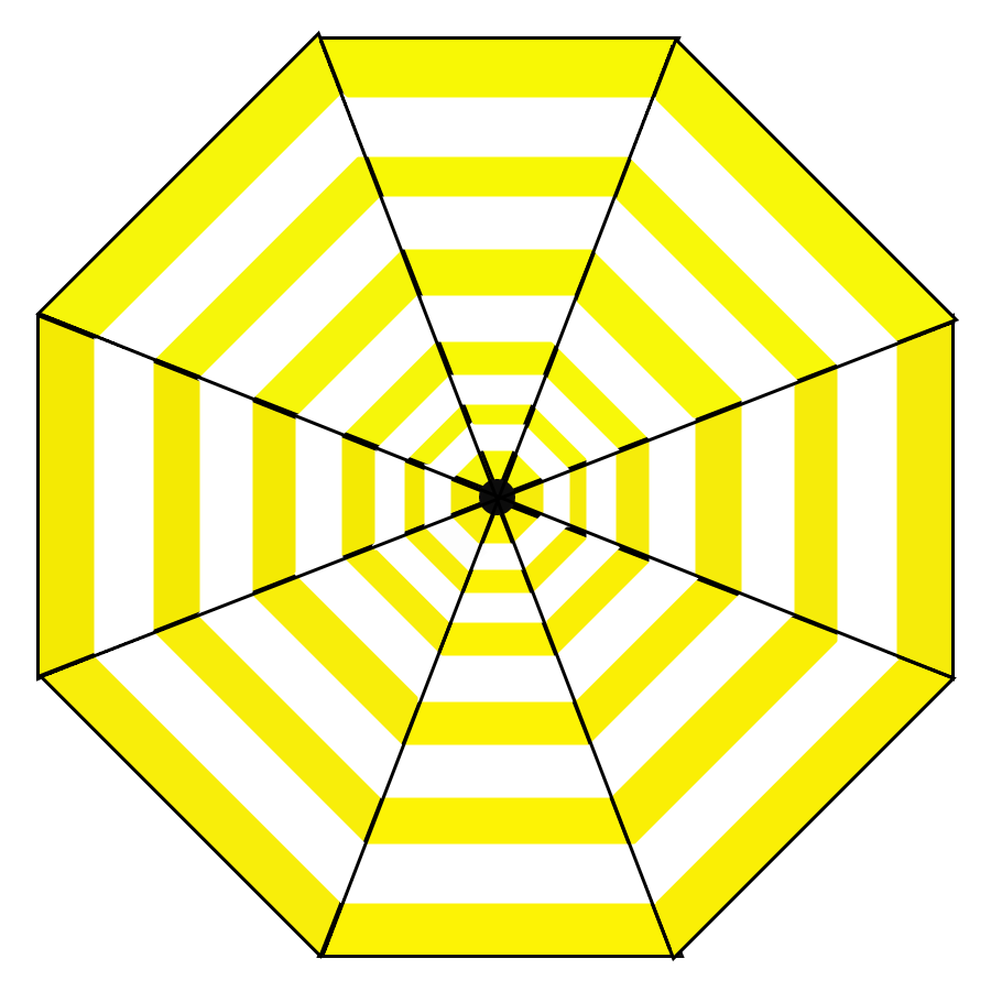 Parasol jaune