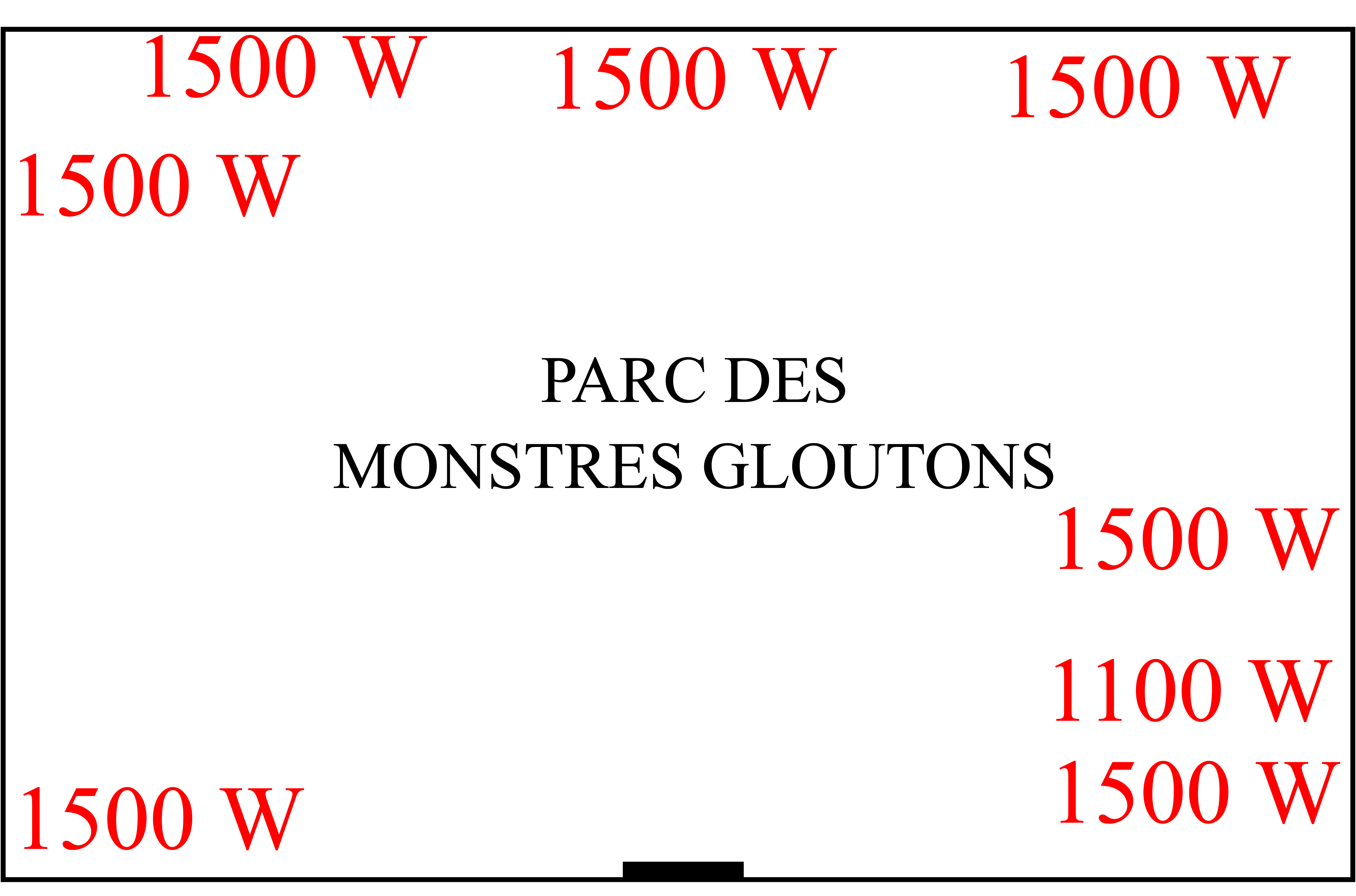 PARC DES MONSTRES GLOUTONS