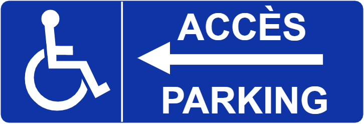 Parking PMR gauche