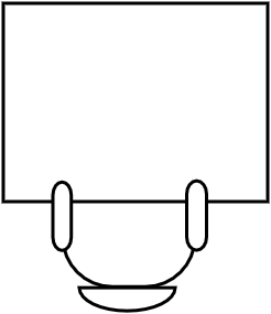 petit burreau 1chaise