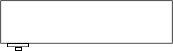 Petit établi 200x50