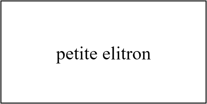 petite elitron