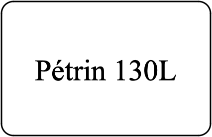 Pétrin 130 L