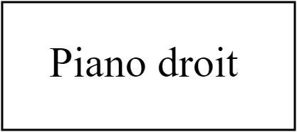 Piano Droit