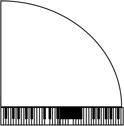 Piano à queue