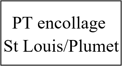 Plan de travail encollage St Louis/Plumet