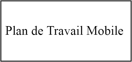 Plan de travail mobile