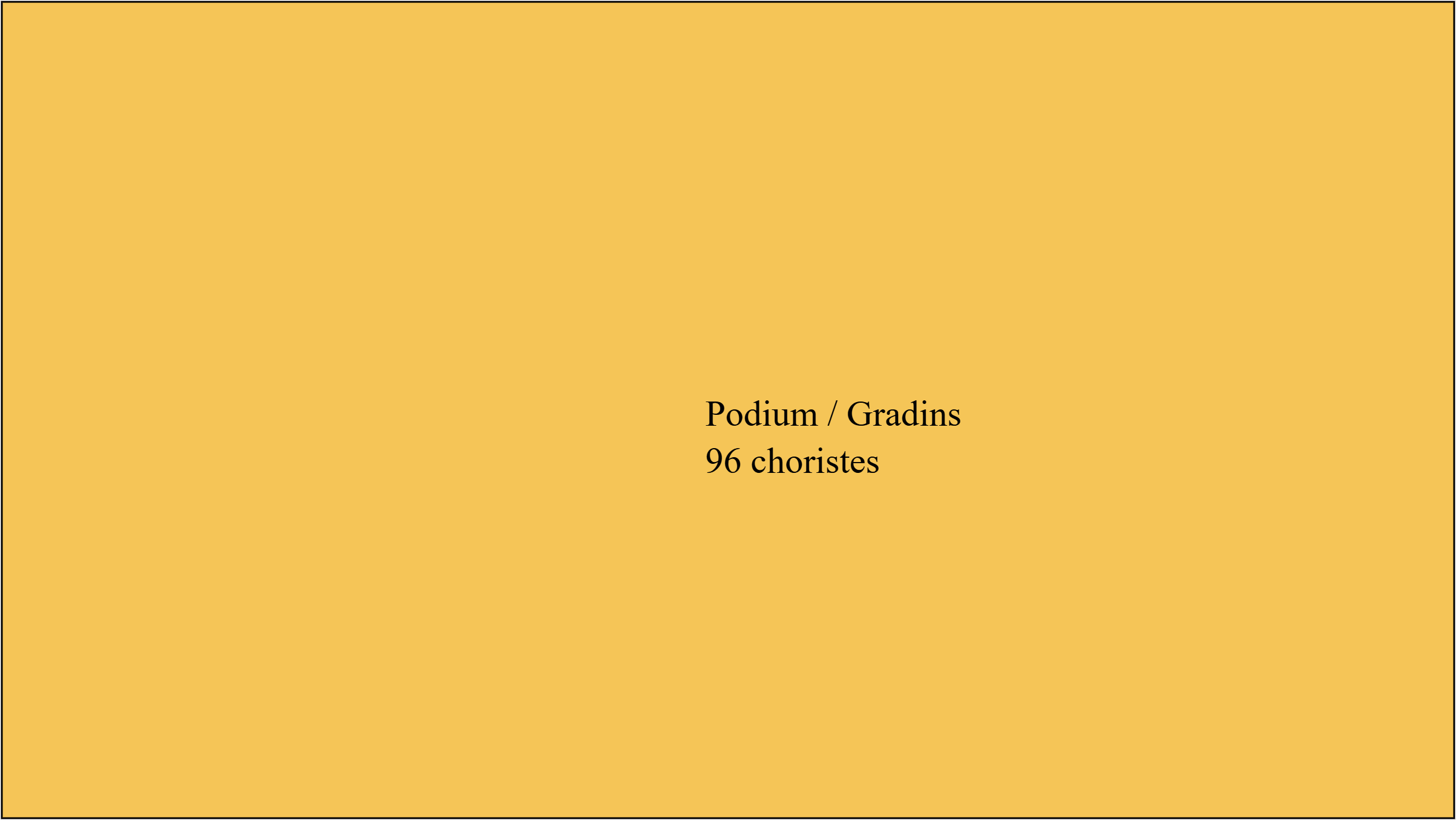 Podium / Gradins