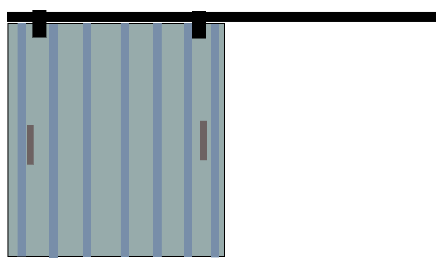 PORTAIL COULI TOLE L 225 H250