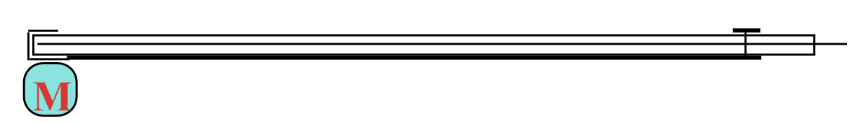 PORTAIL DE RUE COULISSANT MOTORISE MOTEUR A GAUCHE