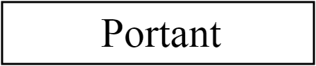 Portant