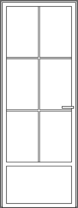 Porte fenêtre gauche