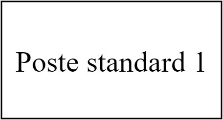 Poste standard 1