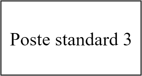 Poste standard 3