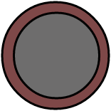 poubelle ronde urbaine