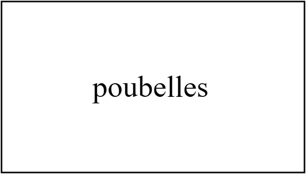 poubelles