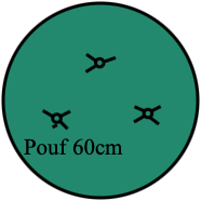 Pouf Bulle petit canard