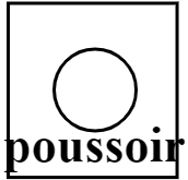poussoir