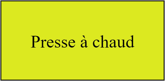 Presse à chaud