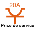Prise 20 A