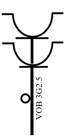 PRISE DOUBLE+T  VOB 3G2.5