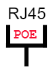 Prise RJ45 + POE