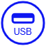 USB socket (single)