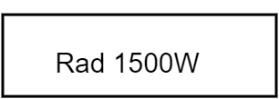 RAD 1500W