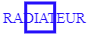 RADIATEUR