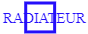 RADIATEUR
