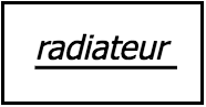 radiateur