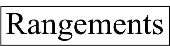 Rangements