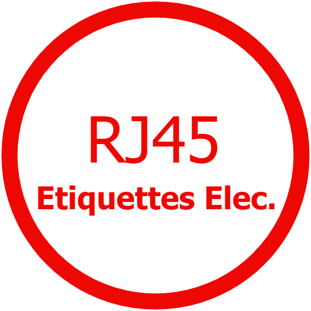 RJ45 ETIQUETTES ELECTRONIQUES