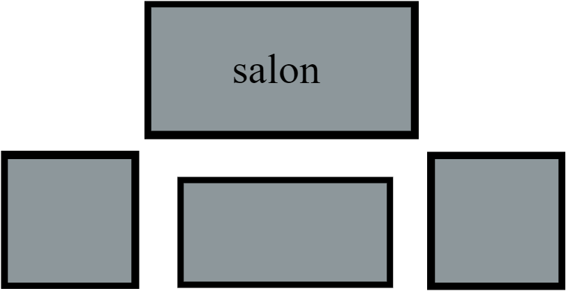 salon terrase 4 places