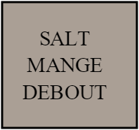 SALT MANGE DEBOUT