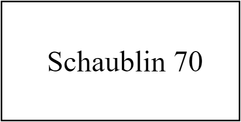 Schaublin 70