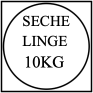 SECHE LINGE 10 KG