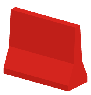 Plastic barrier