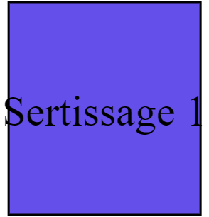 Sertissage 1