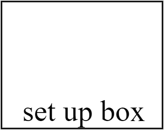 set up box