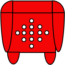 Siège de douche avec accoudoir new