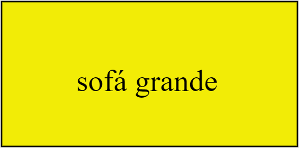 sofá grande