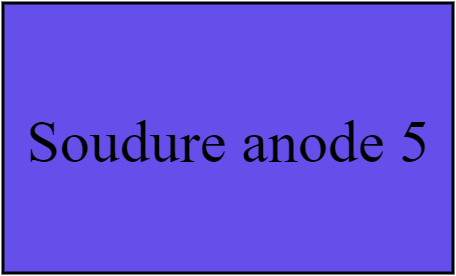 Soudure anode 5