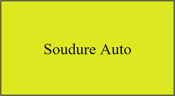 Soudure Auto