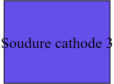Soudure cathode 3