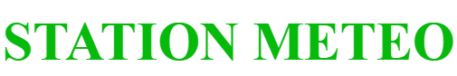 Station Météo