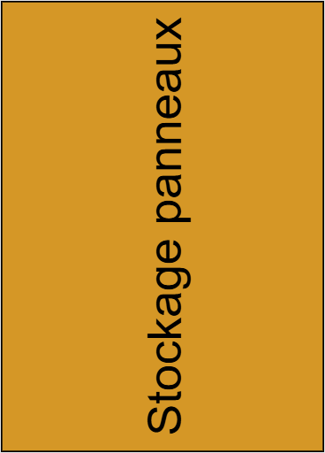 Stockage panneaux
