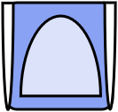 Strapontin avec accoudoirs
