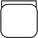 Strapontin de douche sans accoudoir